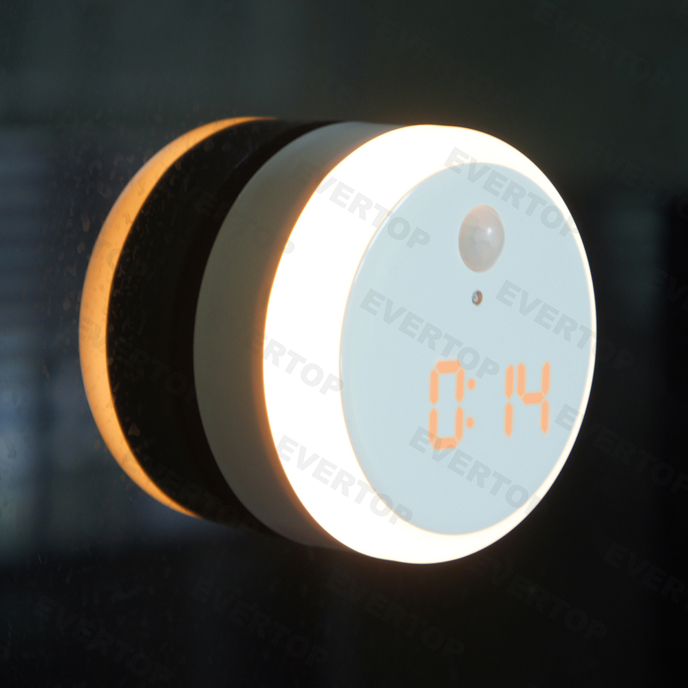 Pir Motion Sensor Smart Lamp Clock Et729