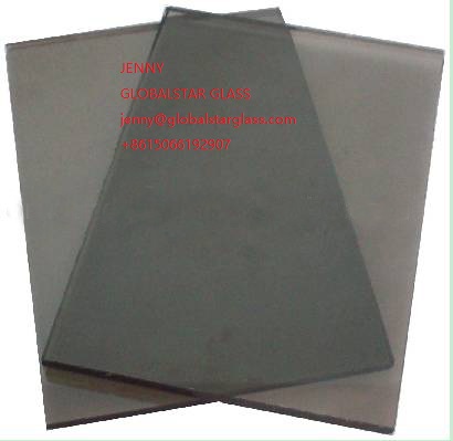 4mm/5mm/5.5mm/ 6mm Light Grey/Euro Grey/Crystal Gray reflective glass
