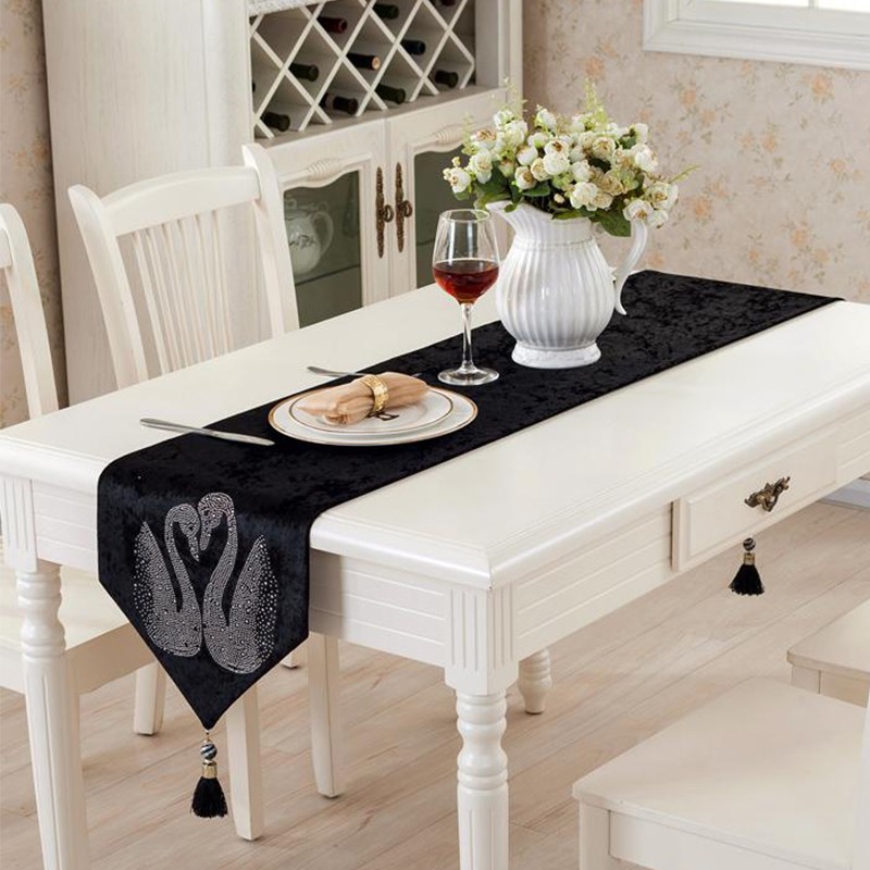 table runner,table runner，jacquard table runner,line kook runner