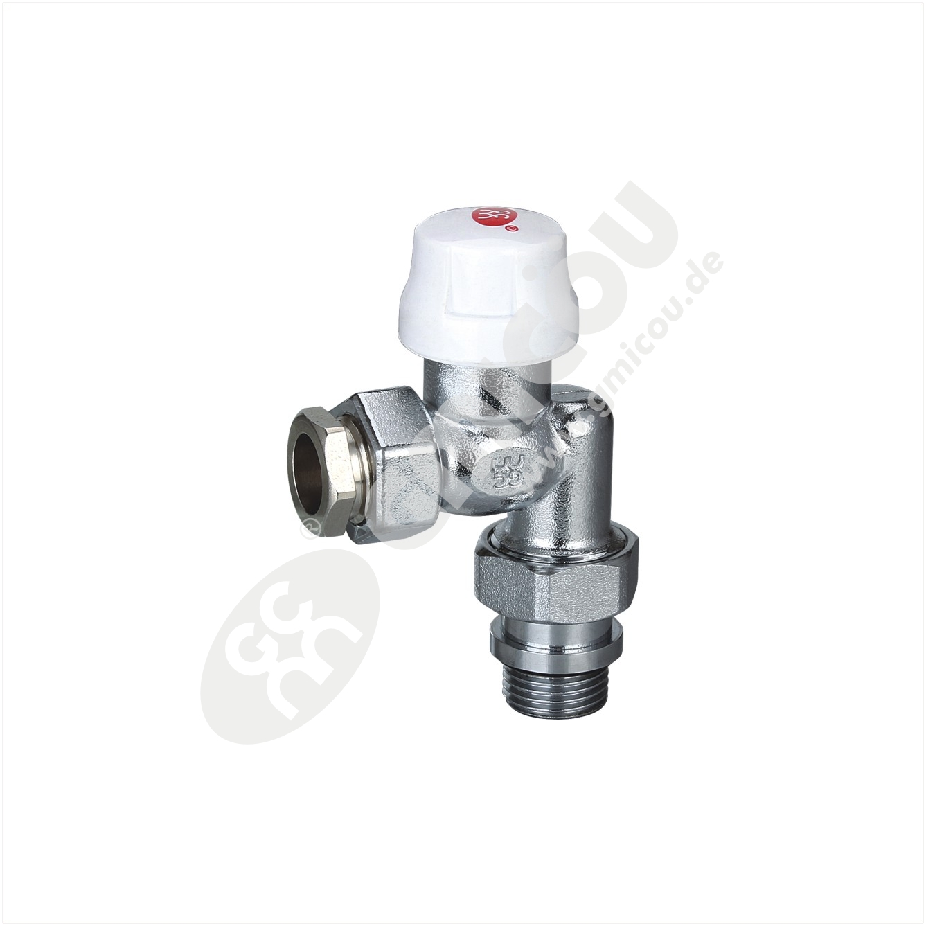 L mode automatic thermostatic valve with female thread