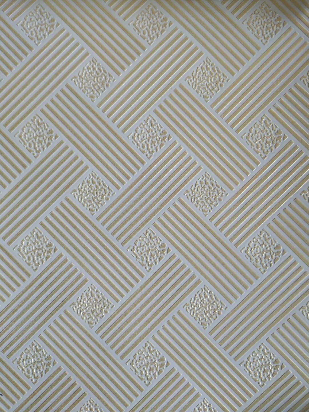 PVC Gypsum Ceiling Tiles