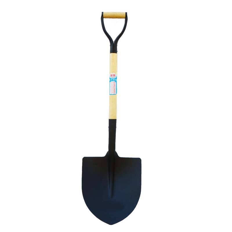 Shovel With Wood Handle