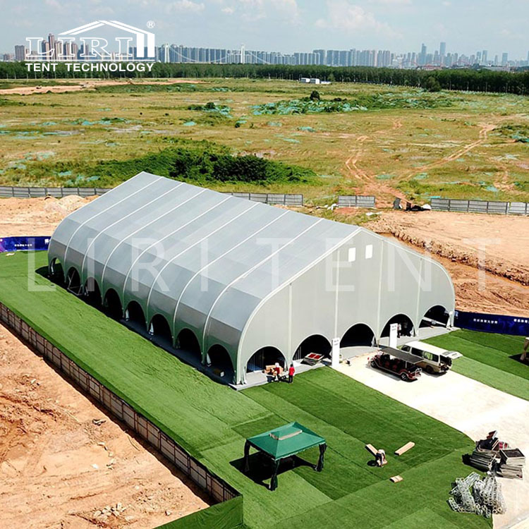 TFS Aluminum Curve Tent for Sports Hall, Curved Sport Tents for Sale