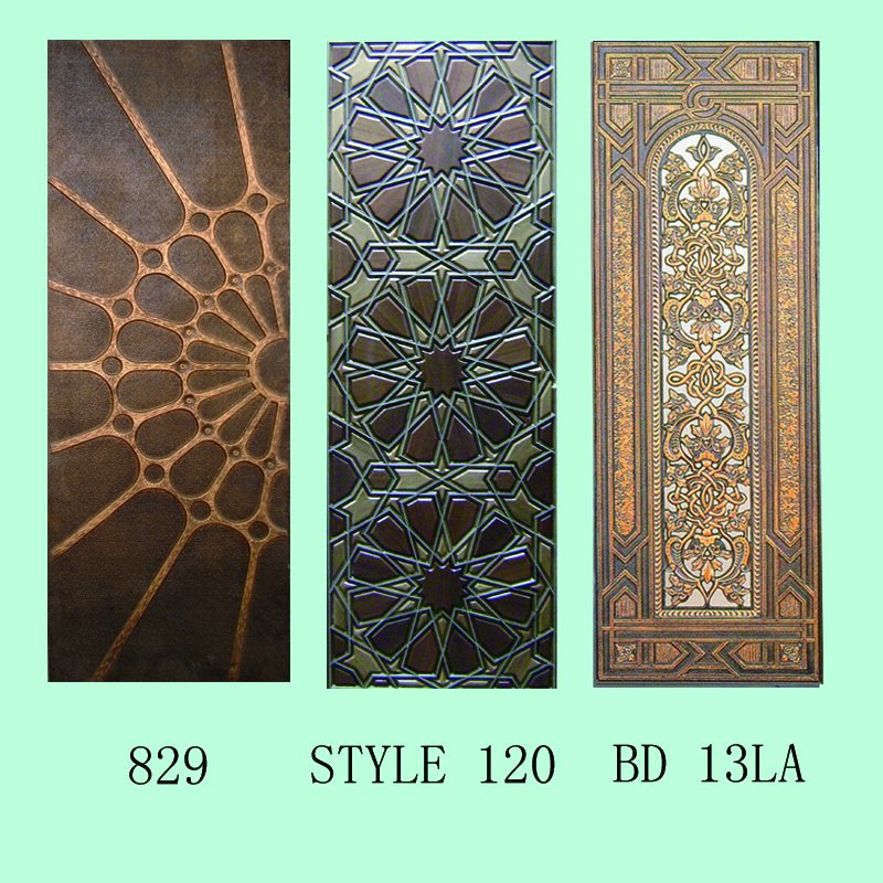 Cast aluminium panel