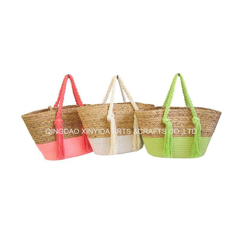 straw bag 2021 SS NEW Sample Woven bag / Beach bag /Shoulder bag