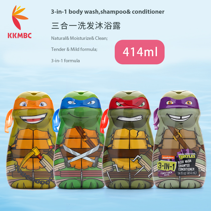 Ninja Turtles 3-in-1 body wash, shampoo&conditioner set