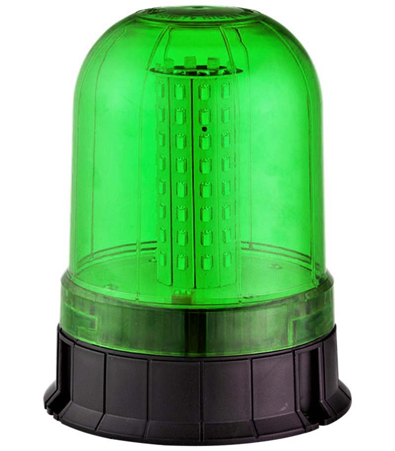 green LED Warning Light for heavy duty rotating beacon flash light