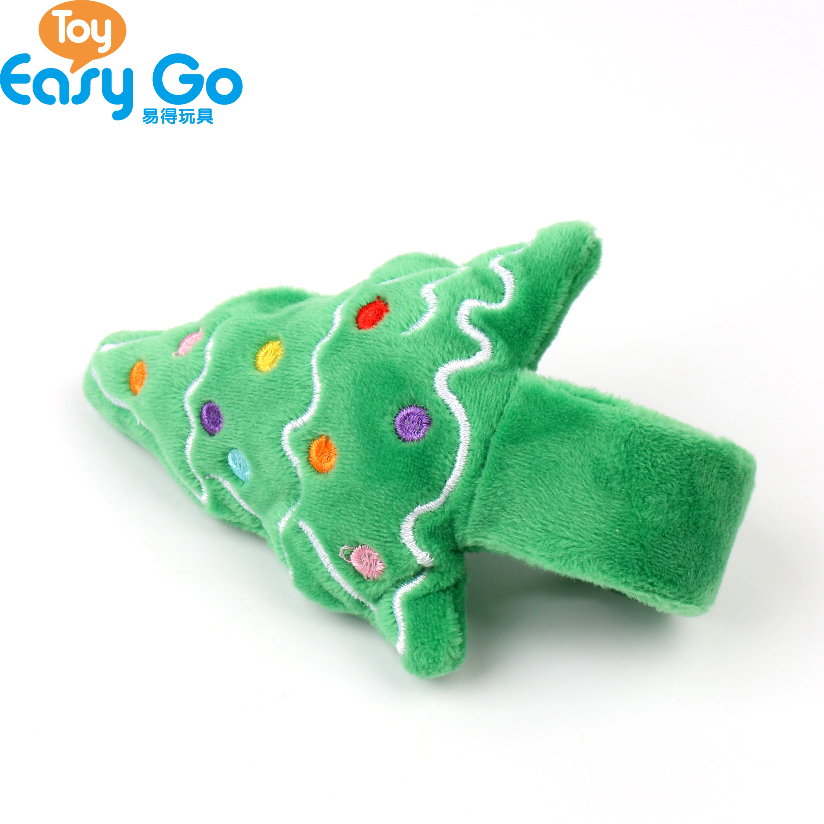 Plush slap band bracelet christmas series Christams tree