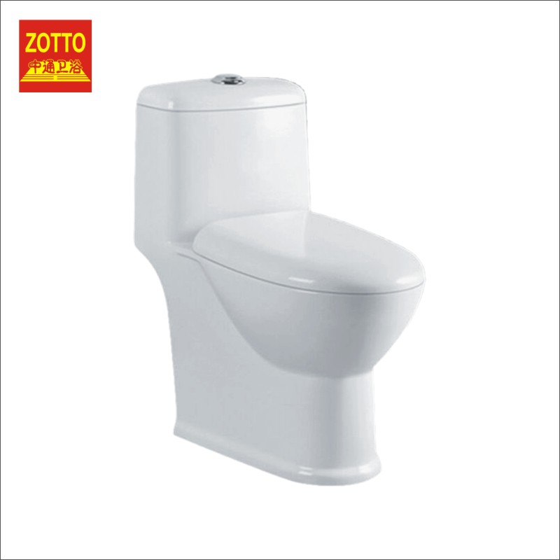 Washdown one piece toilet 4 inch big hole sanitary ware wc