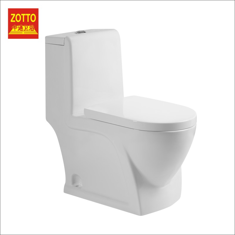 Washdown one piece toilet 4 inch big hole sanitary ware wc