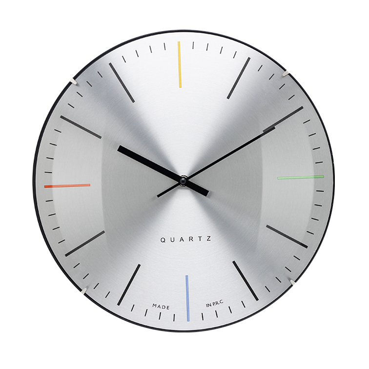 12-14 inch covex glass wall clock