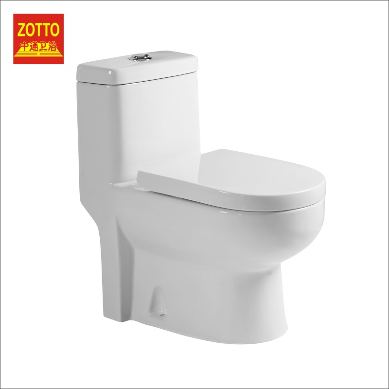 Washdown one piece toilet 4 inch big hole sanitary ware wc