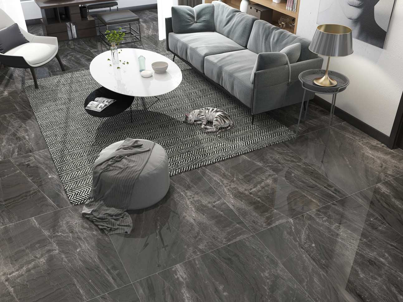 Slip-proof, Durable, Zero Formaldehyde,stone design,plastic vinyl flooring