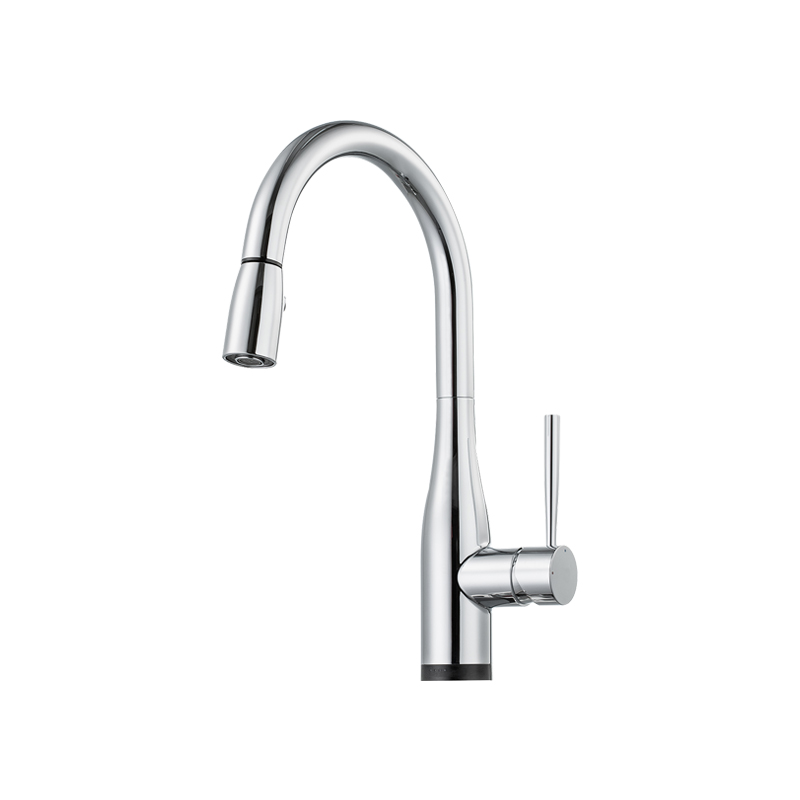 Bravat Miranda Series Single Handle Pull out Kitchen Faucet sensor kitchen faucet
