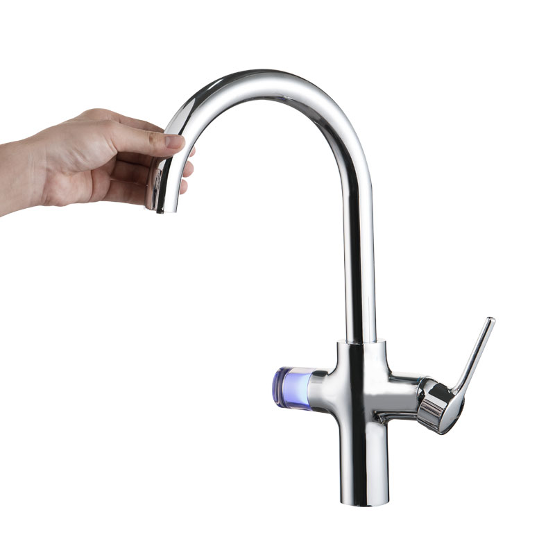 Bravat Equatre Series Single Handle four function Kitchen Mixer touchless Brass kitchen faucet