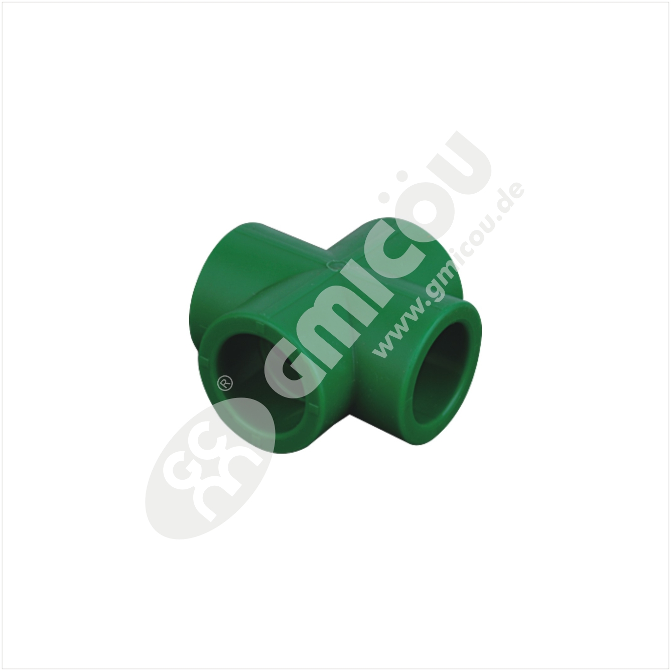 PPR four-way pipe fitting