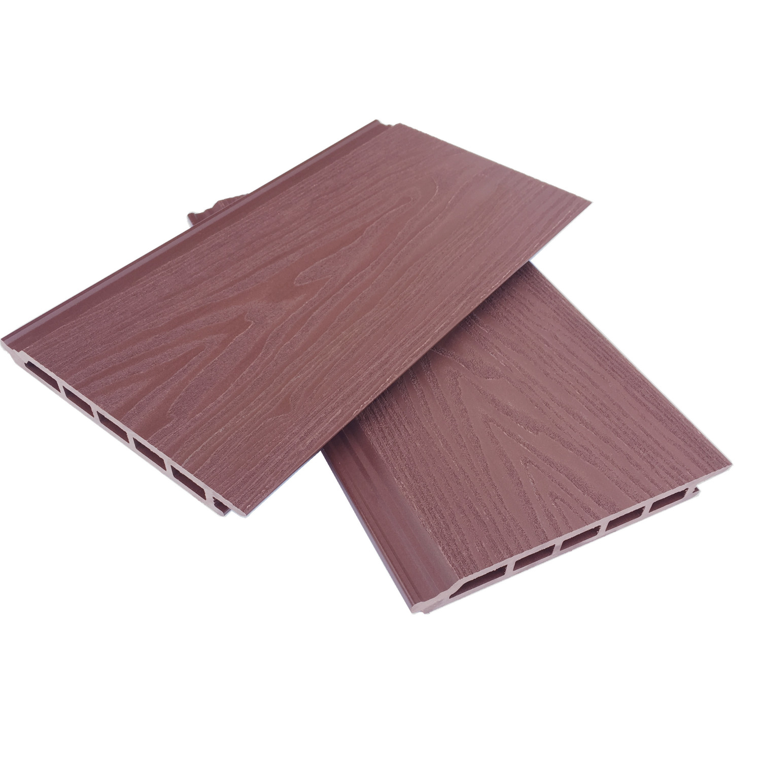 3D embossed wood plastic composite (WPC) wall cladding 17x168mm