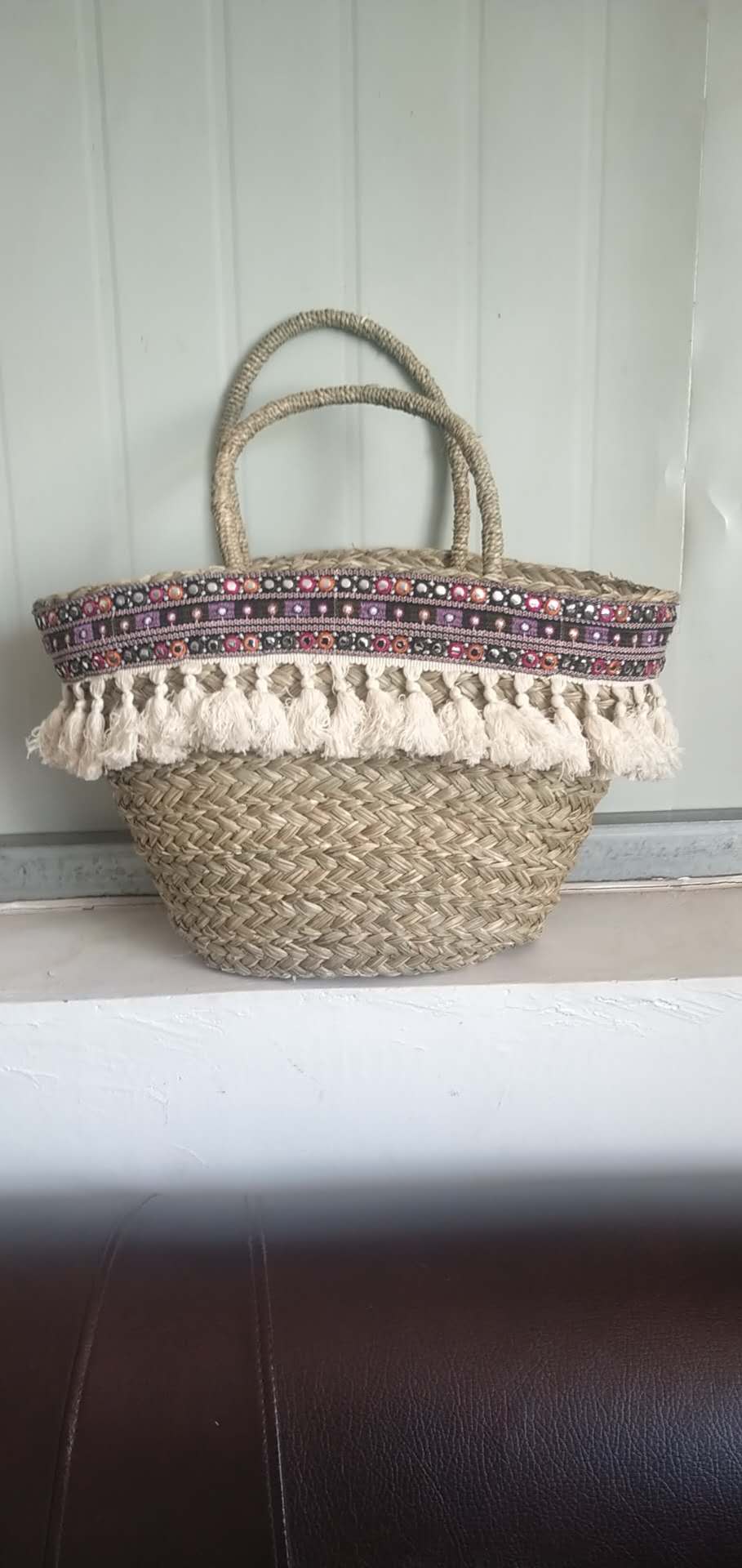 straw bag