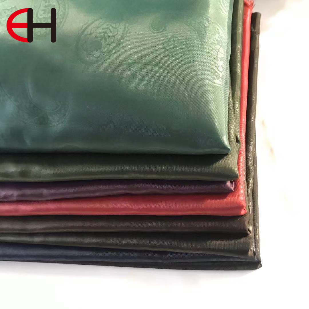 190T Taffeta Embossed Lining 8kg 53gsm Garment Lining