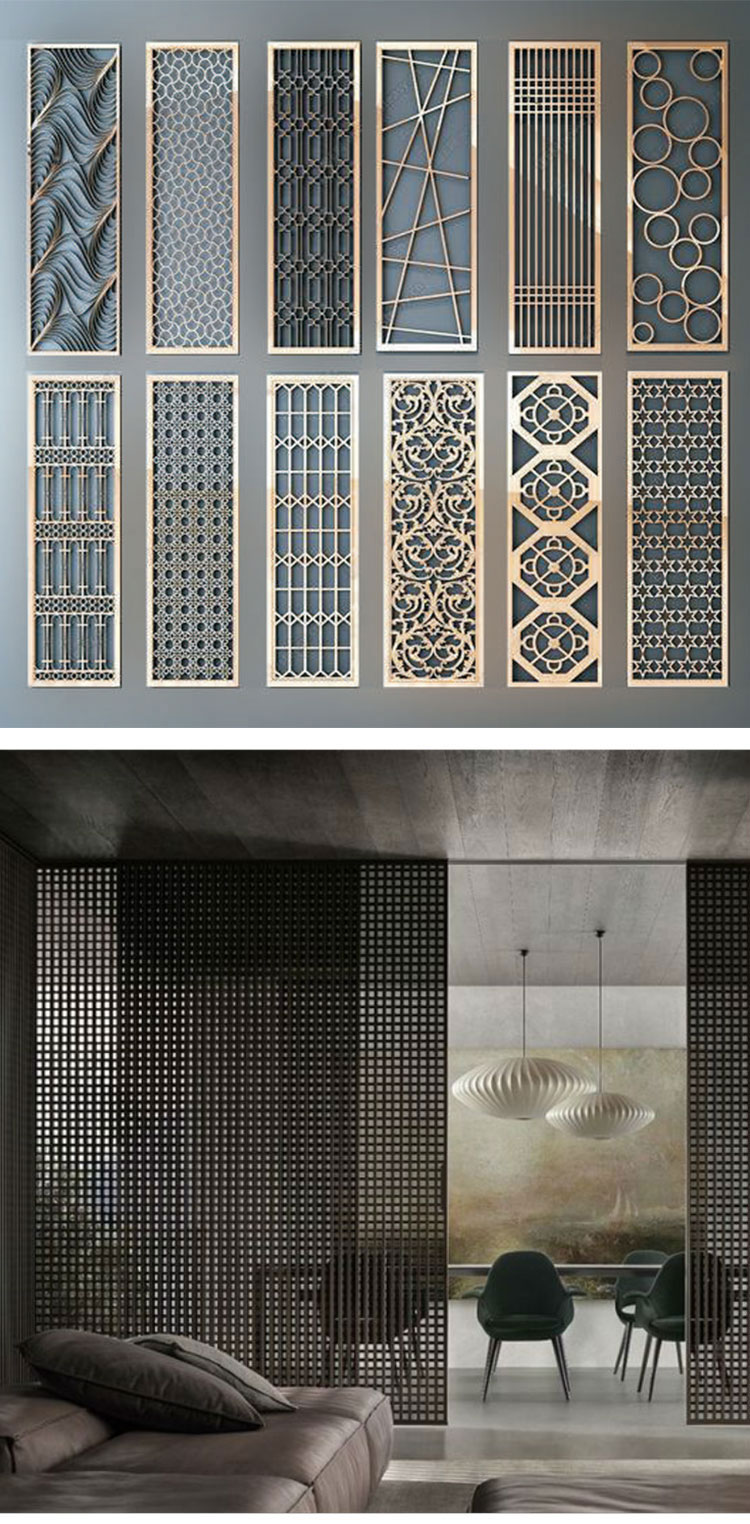 Cheap factory price modern home decorative restaurant office screen