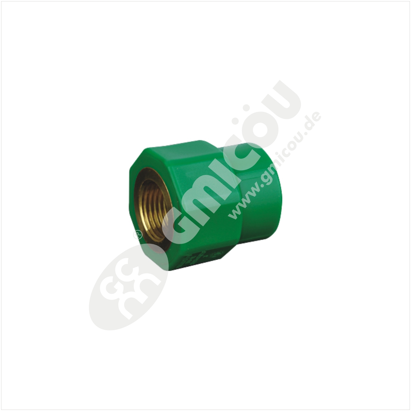 PPR straight pipe fitting with female thread