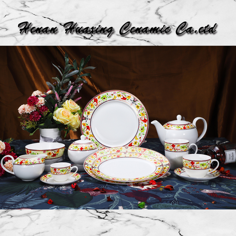 New Bone China Dinnerware Set