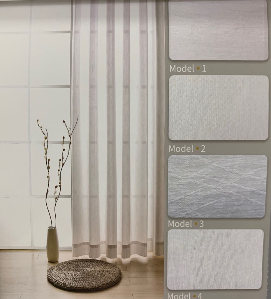 Exclusive Home Sheer Jacquard Curtains