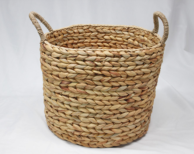 Water hyacinth woven dirty clothes basket dirty clothes storage basket home storage basket