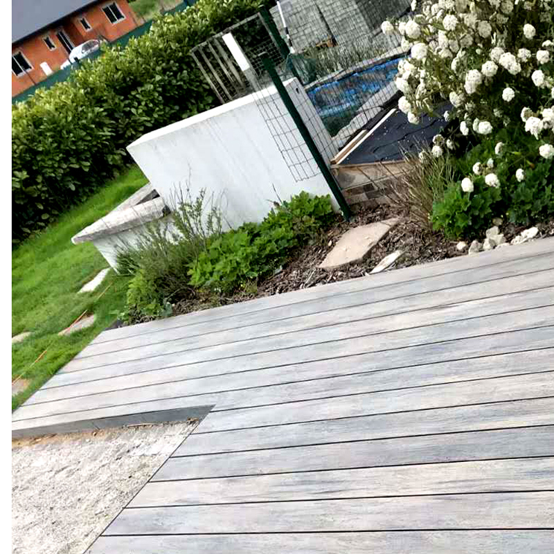 Old Wood Plastic Decking