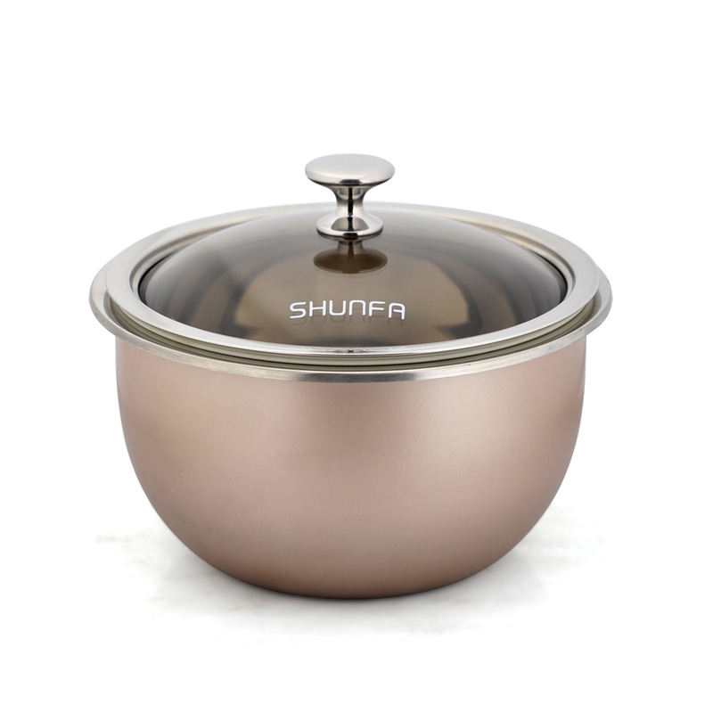 Stainless steel vacuum pot