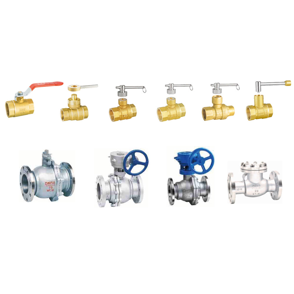 Brass stainless steel cast iron cast steel ball butterfly stop check gate valve