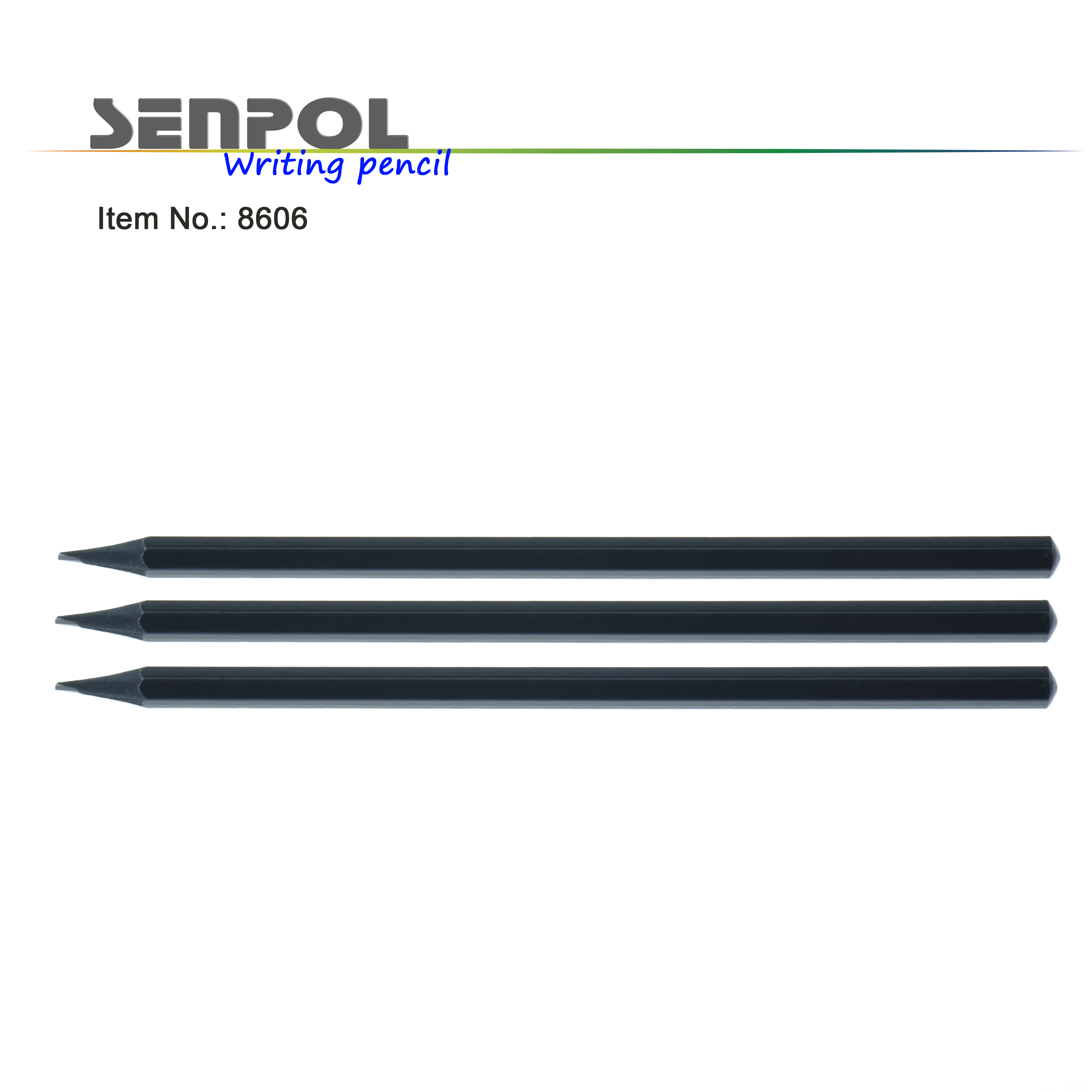 graphite HB pencil with dipping end