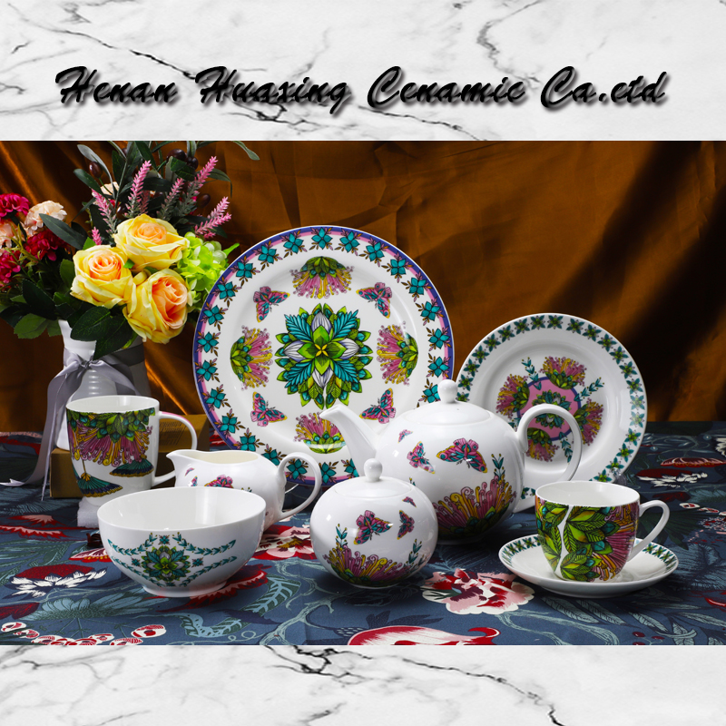 New Bone China Dinnerware Set