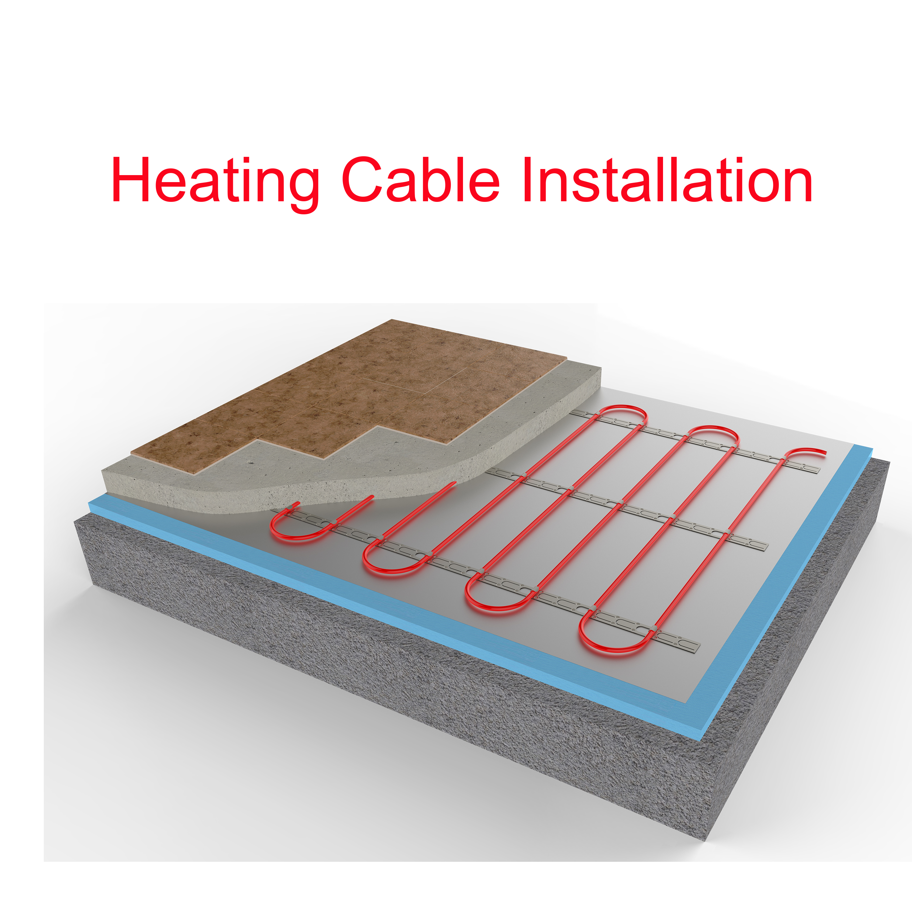 underfloor heating cable