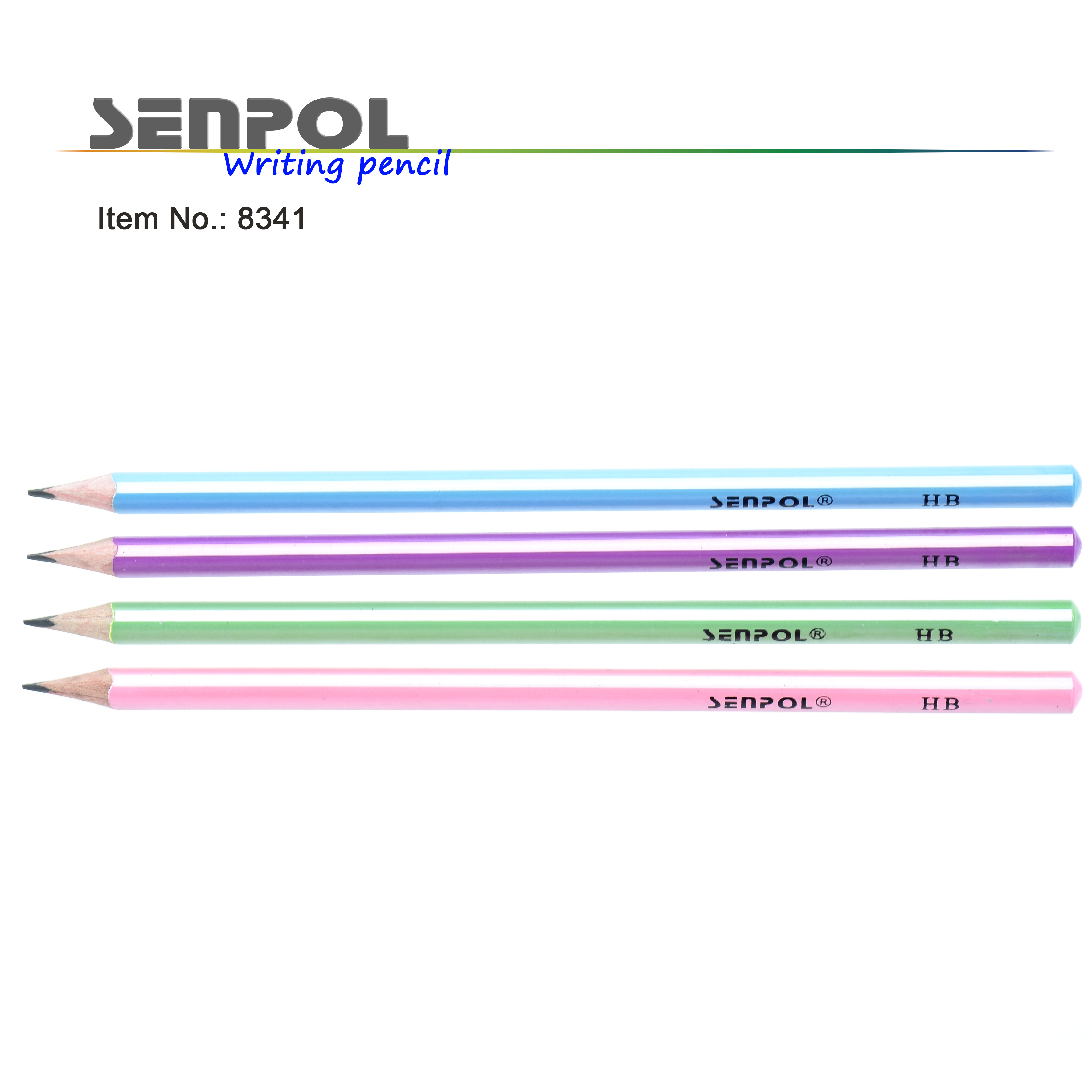 Graphite HB pencil with dipping end