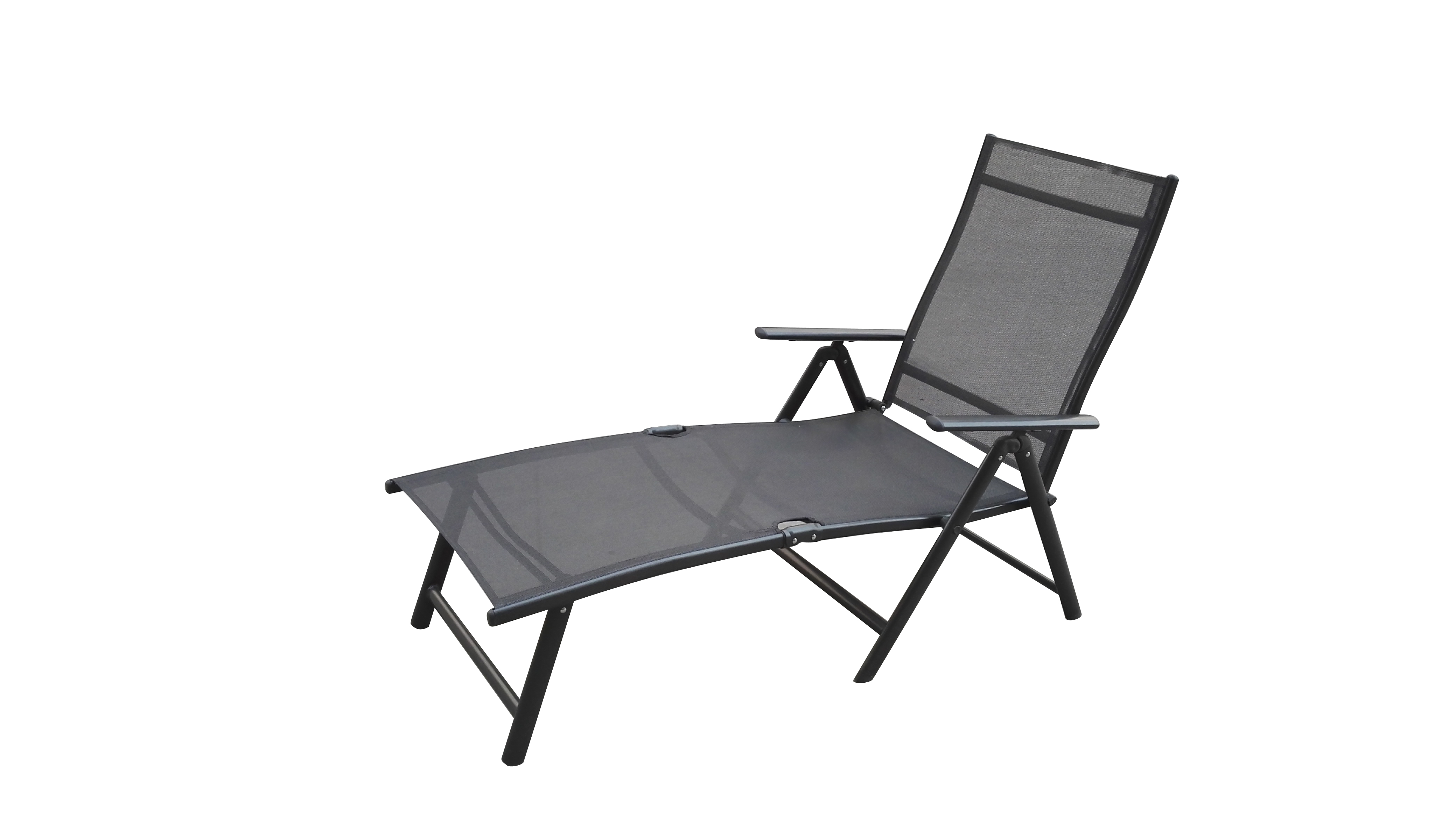 Outdoor Furniture-Alu. Folding Sunlounger