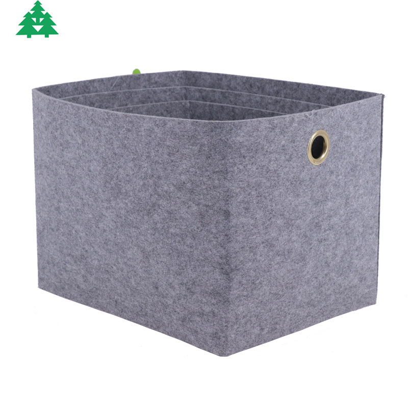felt storage basket,laundry basket,toys storage basket,office decoration storage basket