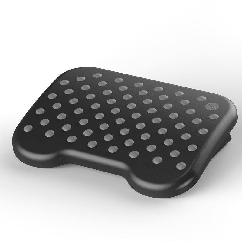 Footrest foot rest angle adjustable height adjustable massage plastic F8026