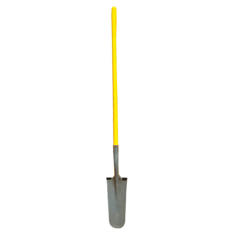 solid fiberglass handle shovel