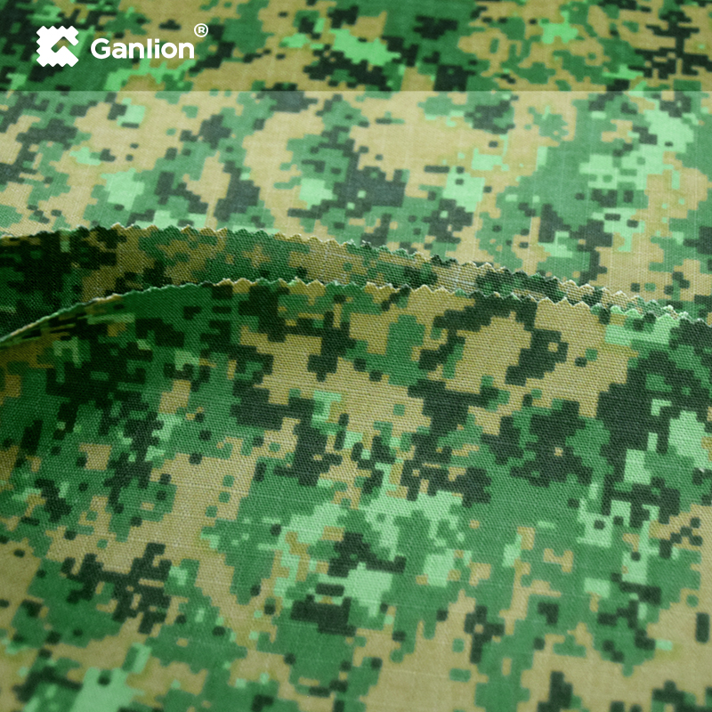 Anti-infrared camouflage fabric