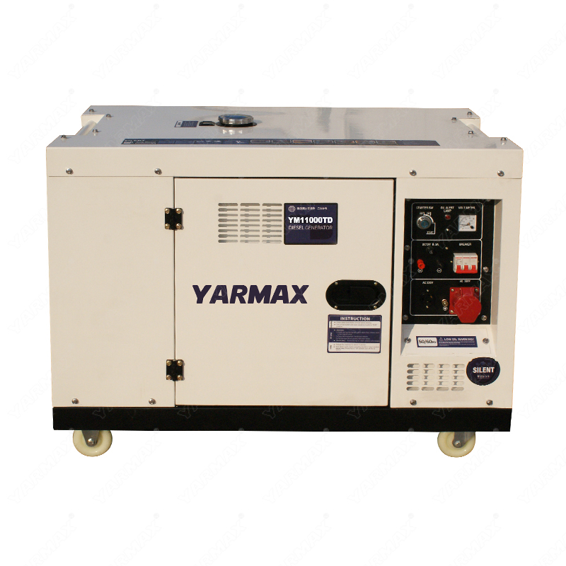 Yarmax 8kva 8.8kva Single Cylinder Silent Type Diesel Generator