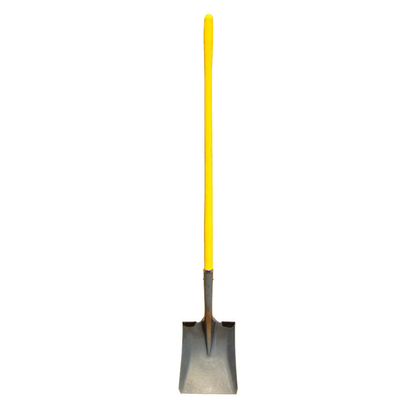 shovel with solid fiberglass handle