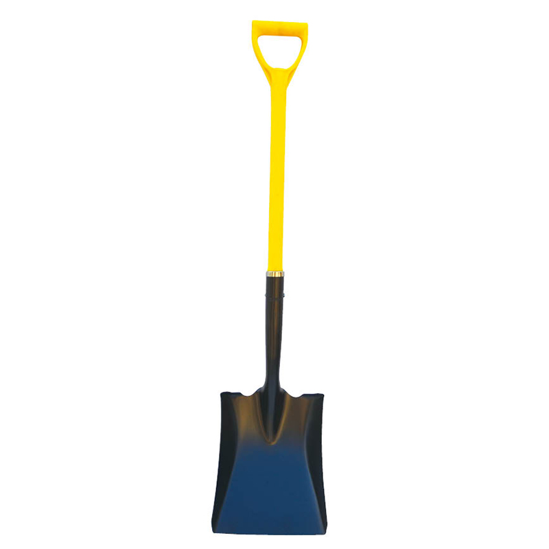 solid fiberglass handle shovel