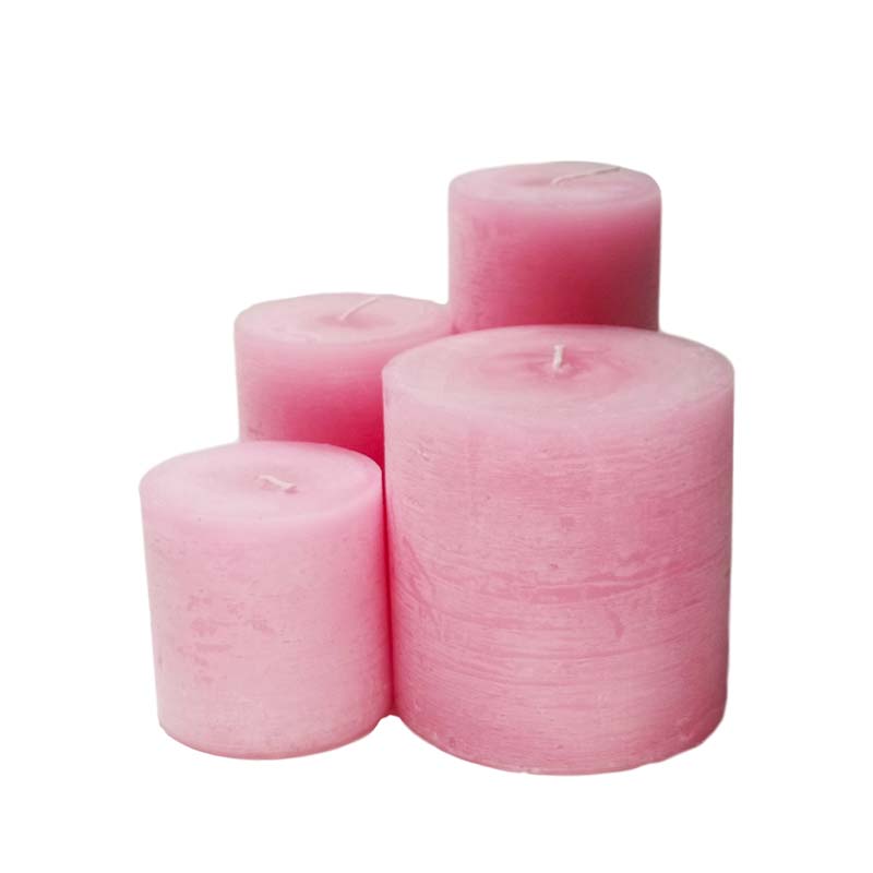 Candy-colored Decorative Pillar Candle