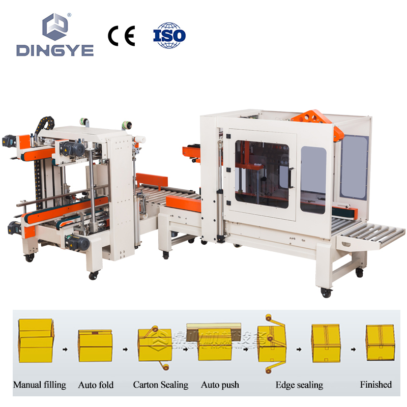 Full-pneumatic Carton Edges Sealer