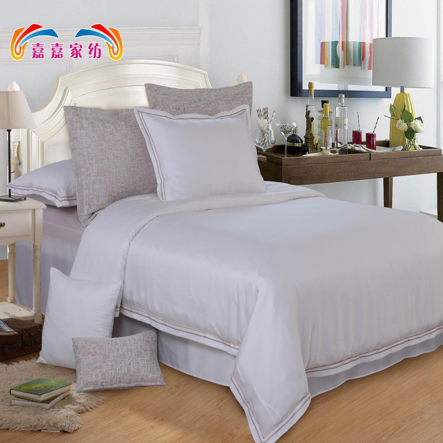 Bamboo Charcoal Antibacterial Bedding