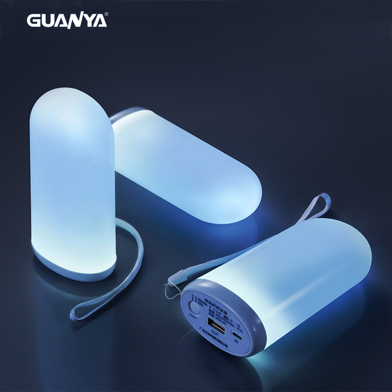 GUANYA Energy saving night light USB socket simple design emergency led desk lamp