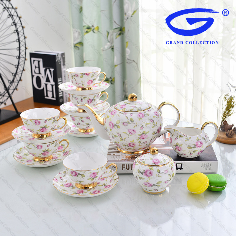 ceramic tea set