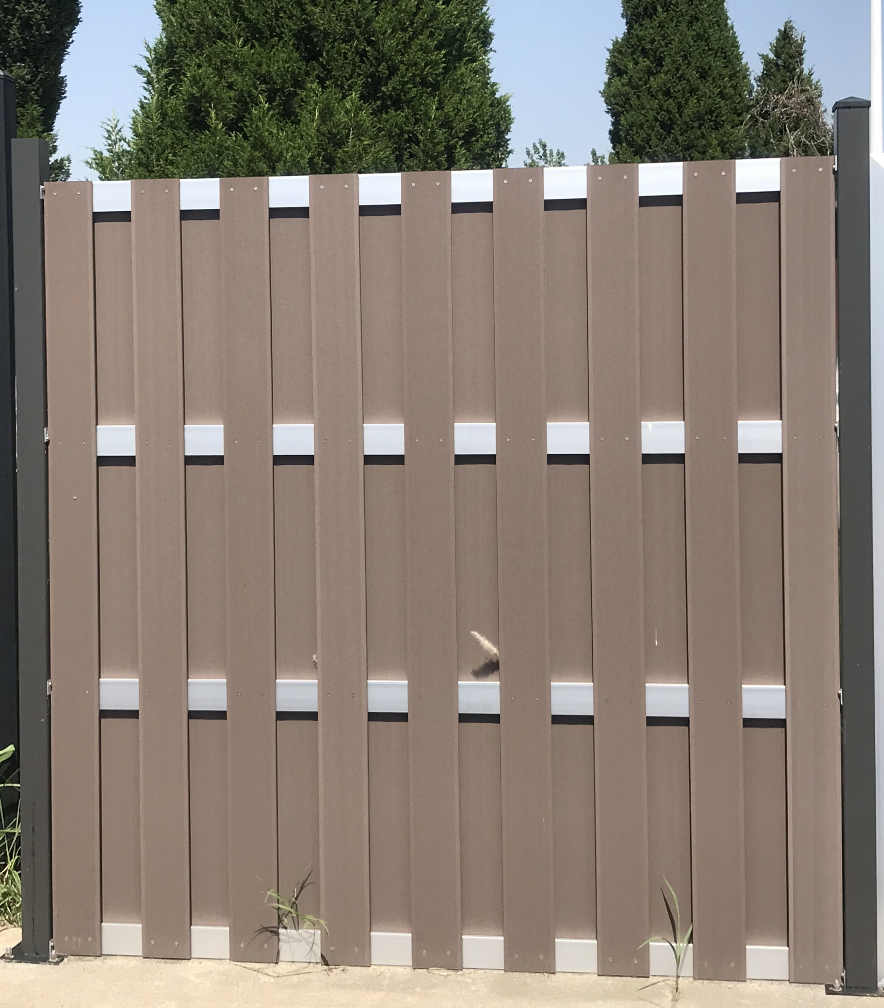Wood plastic composite (WPC) Fence boards 1800x1800mm