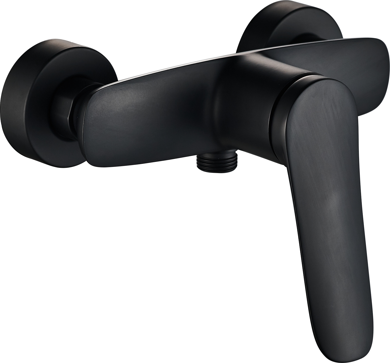 New Single Lever spray black painting Shower mixer